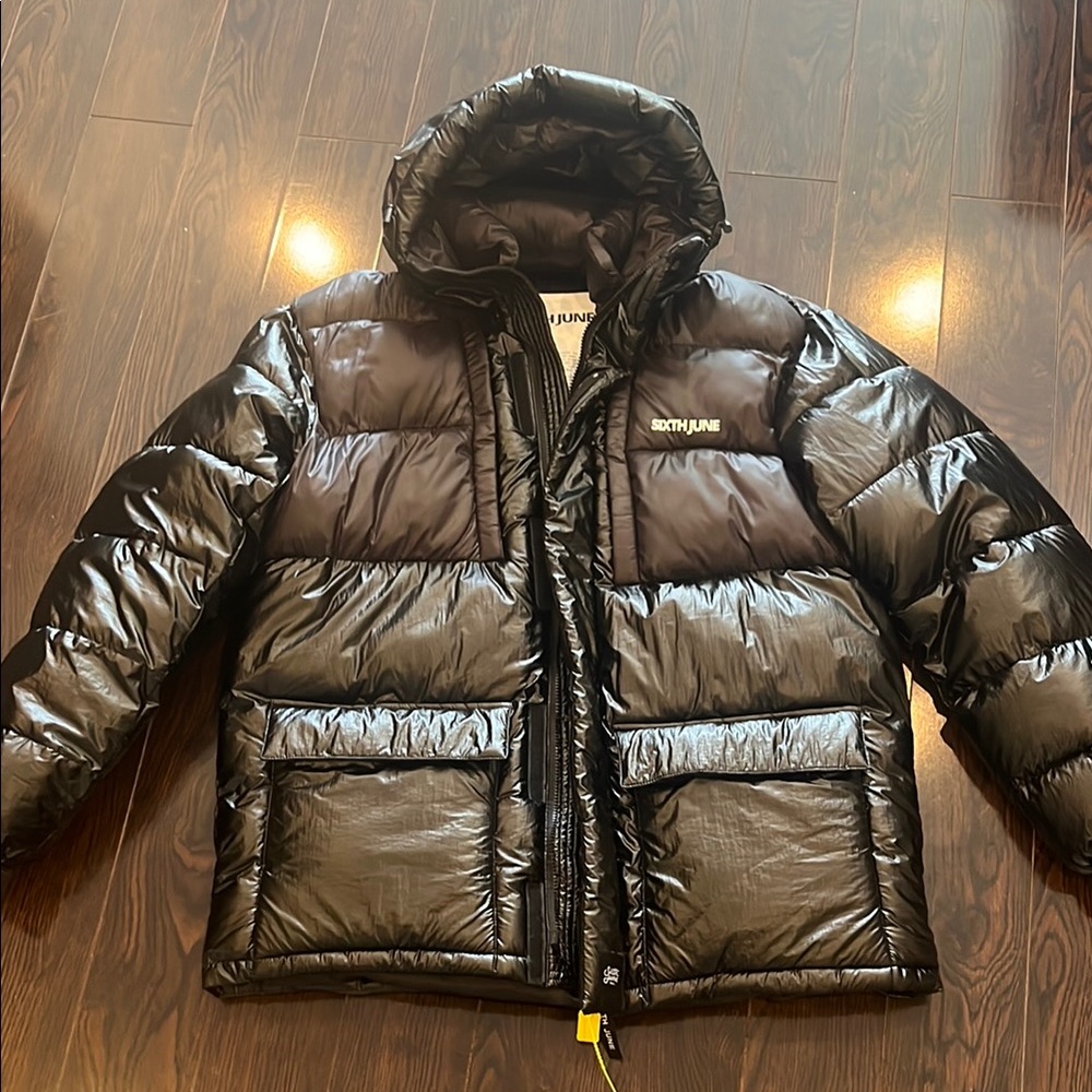 Sixth June Black Puffer Jacket